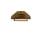 Manhattan Comfort Corner Desk, 21.06 in H, 31.1 in W X Rustic Brown and Yellow 231BMC94 - alternate 1